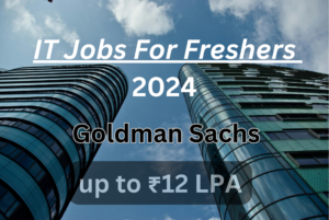 IT Jobs For Freshers 2024