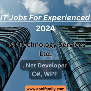 IT Job Opportunity Bangalore | L&T Technology Services Ltd