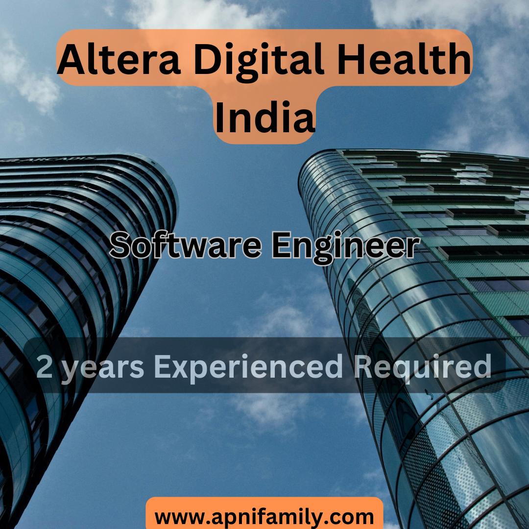 Altera Digital Health India Hiring Dot Net Developer