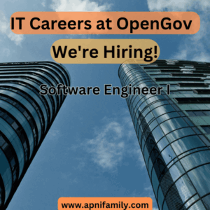 Exciting Career Opportunities in OpenGov 2024