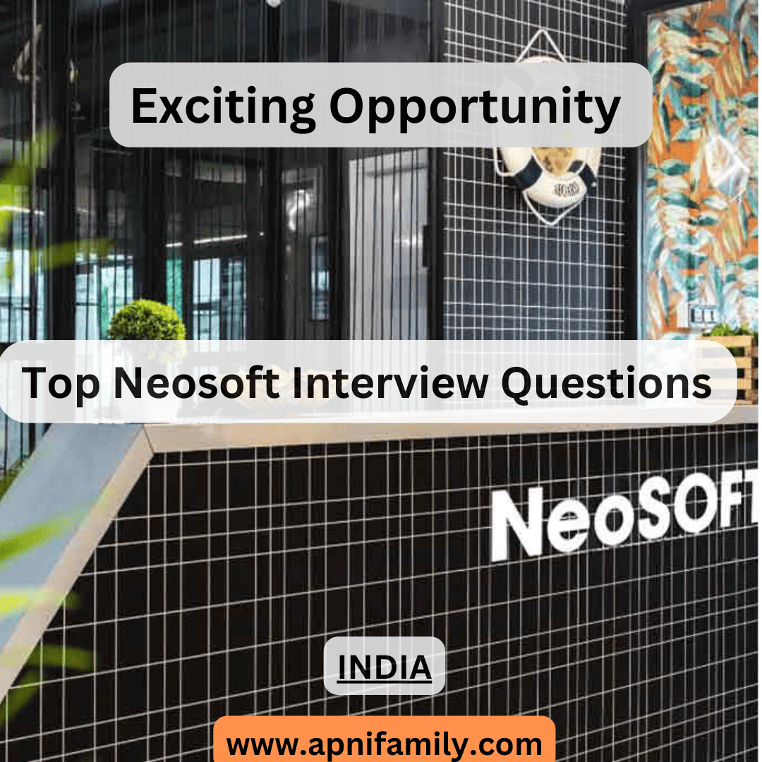 Top Neosoft Interview Questions Every .NET Developer Must Know