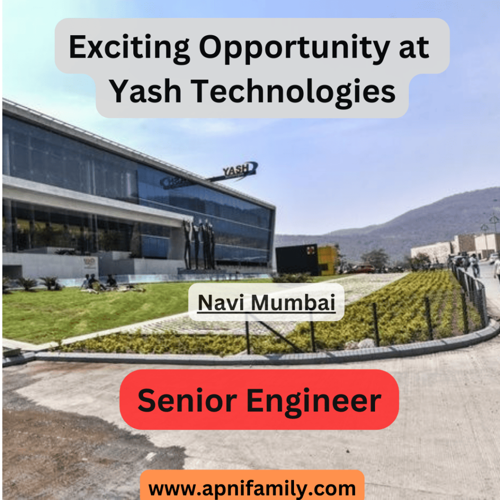 Exciting Career Opportunity at YASH Technologies 2024