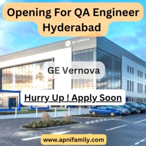 Opening For QA Engineer In Hyderabad 2024